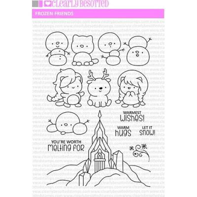 Clearly Besotted Clear Stamps - Frozen Friends